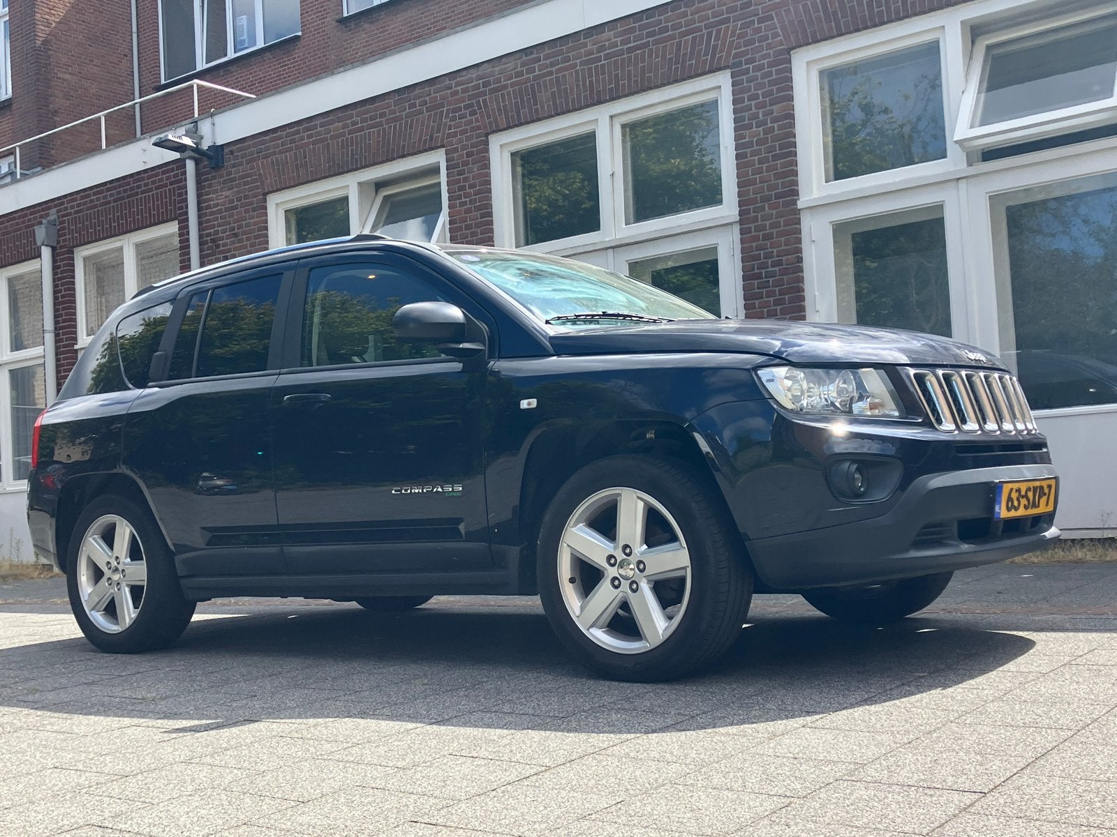Jeep Compass 2.0 2WD 2012 Blauw, 1998 cc, 450 kg, Blauw, Handgeschakeld