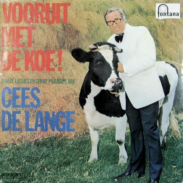 Cees de Lange ‎  Vooruit Met De Koe!  lp, Ophalen of Verzenden, Gebruikt, 12 inch, Overige genres