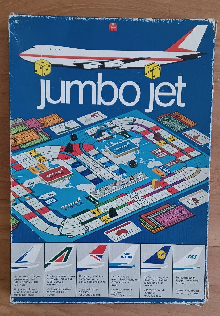 bordspel Jumbojet, Vijf spelers of meer, Ophalen of Verzenden, Gebruikt, Jumbo