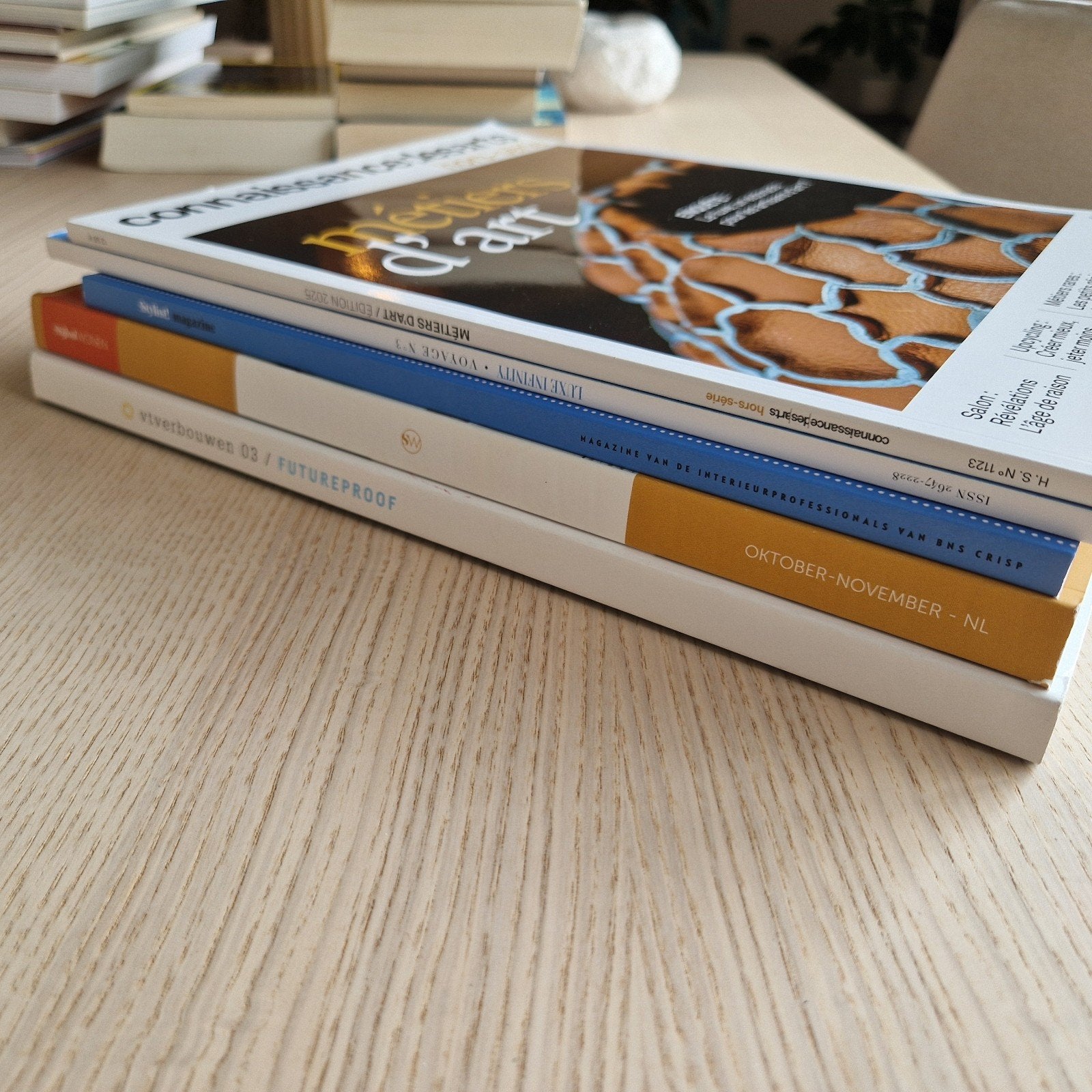 Verschillende interieur tijdschriften, Boeken, Ophalen of Verzenden, Zo goed als nieuw, Glossy