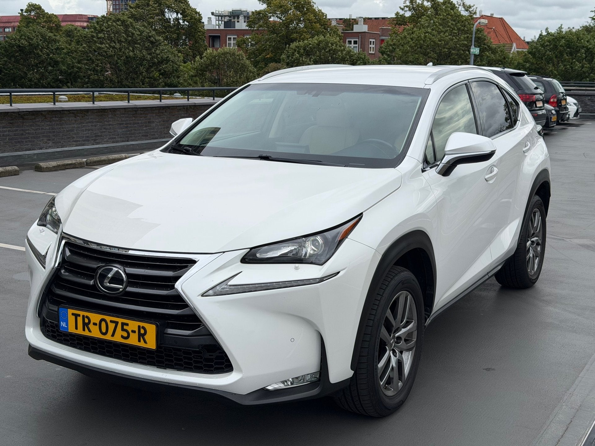 Lexus LEXUS NX200T Leer Camera Adaptief Cruise Nieuwe Banden, Auto's, Gebruikt, 4 cilinders, Wit, Leder