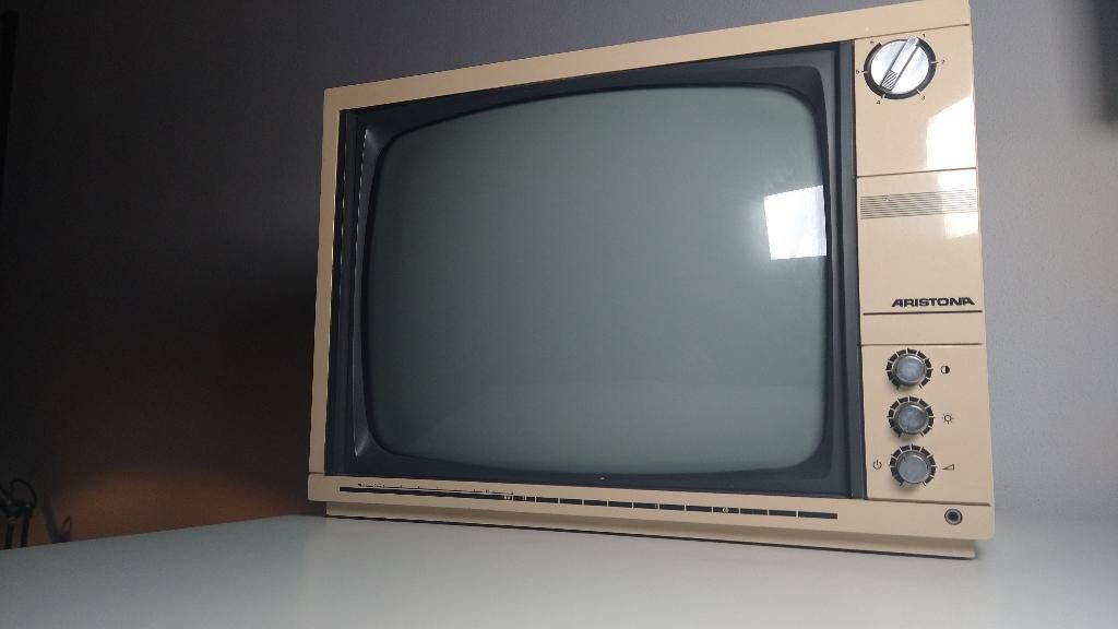 Aristona type 35 Vintage Televisie, Audio, Tv en Foto, Vintage Televisies, Ophalen, Gebruikt, Minder dan 40 cm, Aristona
