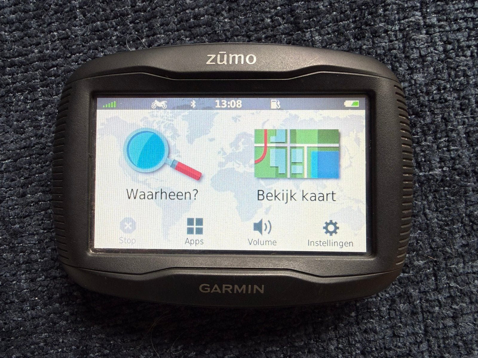Garmin zumo 340 motornavigatie, Motoren, Ophalen of Verzenden, Zo goed als nieuw