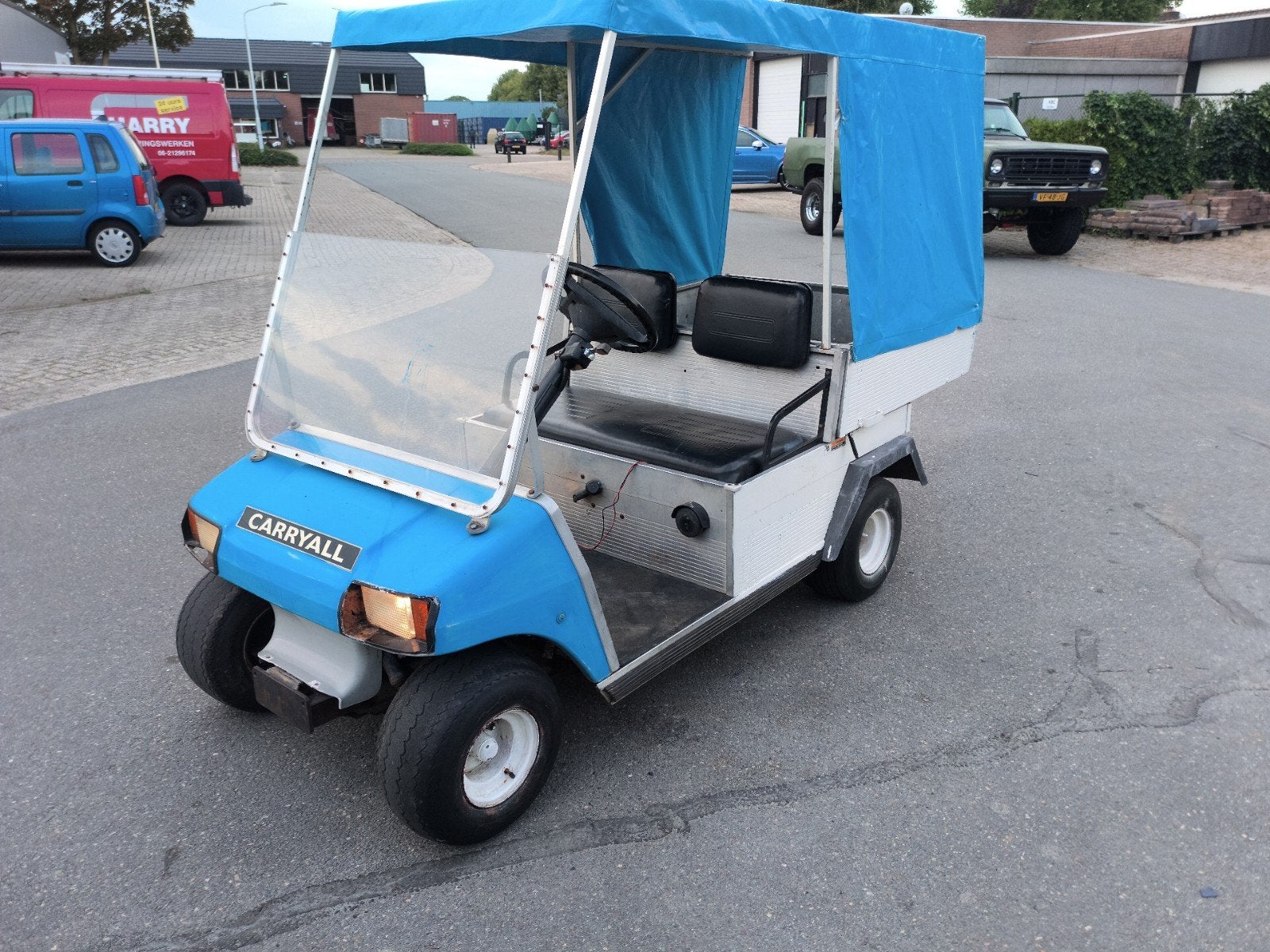 golfkar clubcar carryal Benzine, Ophalen of Verzenden, Gebruikt, Golfkar