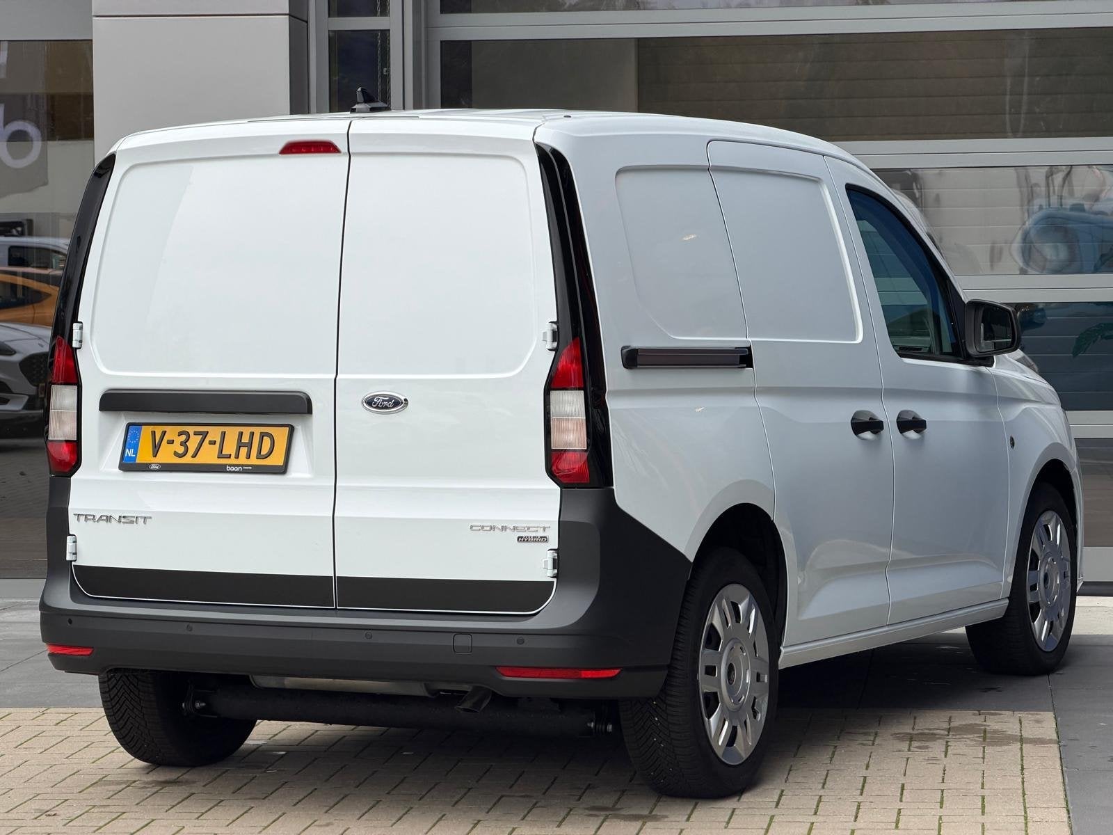 Ford Transit Connect 1.5 EcoBoost PHEV L1 Trend Automaat | N, Auto's, 12 maanden, Stof, 4 cilinders, Wit