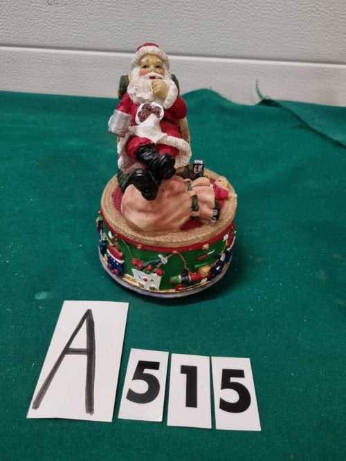 Kerstman muziek doos polysteen [a515], Diversen, Kerst, Ophalen of Verzenden, 'T Olde Gre-j, Info@toldegrej.nl, Endepoelstraat 20f Didam