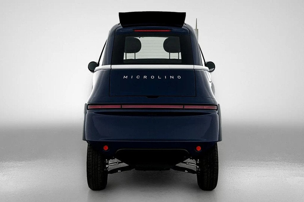 Microlino Pioneer, 90 km/u 177 km Range € 13.450,00, Automaat, Gebruikt, Blauw, 2 stoelen