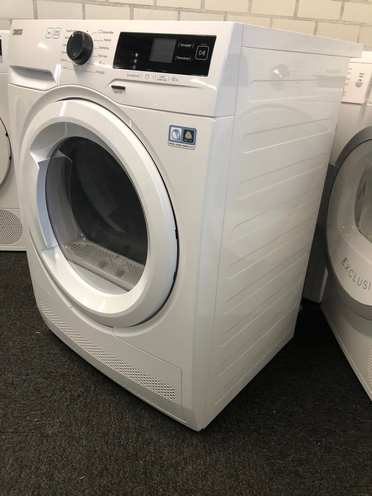 Foto 5 van DAG DEAL €275 9kg Warmtepomp droger Zanussi MET GARANTIE