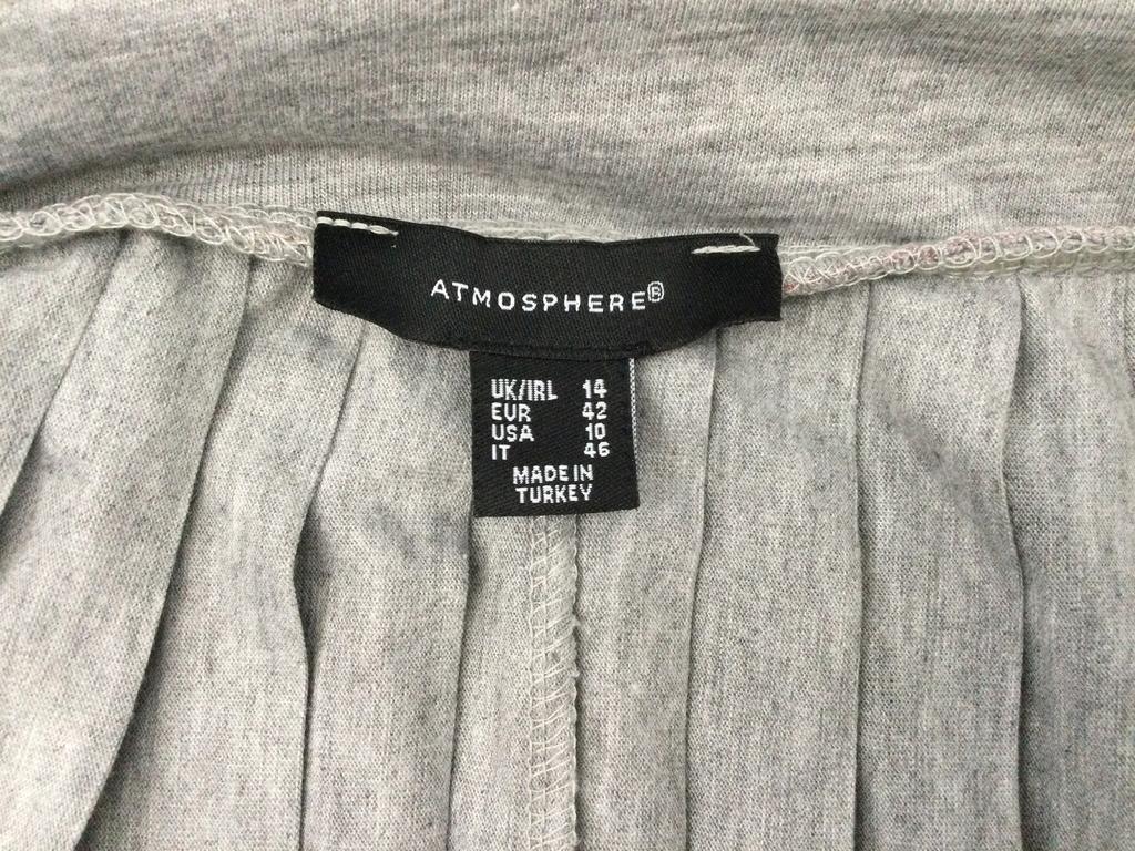 Rok grijs maat 42 Atmosphere plooirok, Kleding | Dames, Maat 42/44 (L), Ophalen of Verzenden, Zo goed als nieuw, Grijs