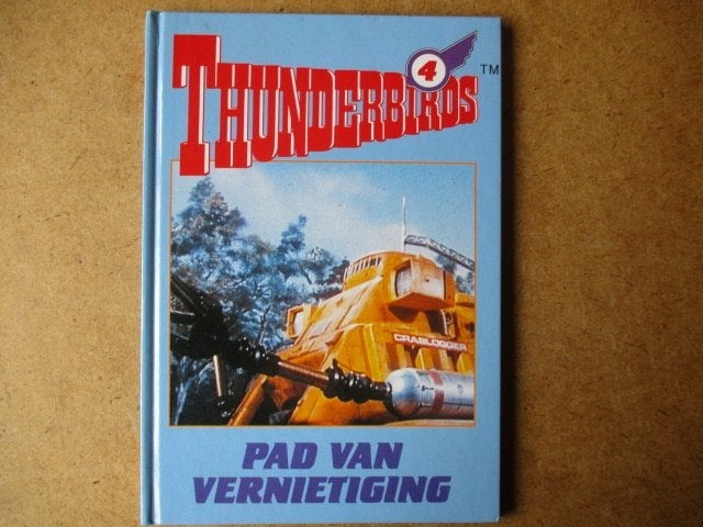 adv7858 thunderbirds hc 4, Eén stripboek, Ophalen, Gelezen