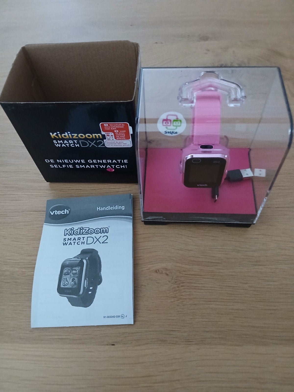 Zgan Kidizoom smart watch DX2, Ophalen of Verzenden, Zo goed als nieuw, Roze, Meisje