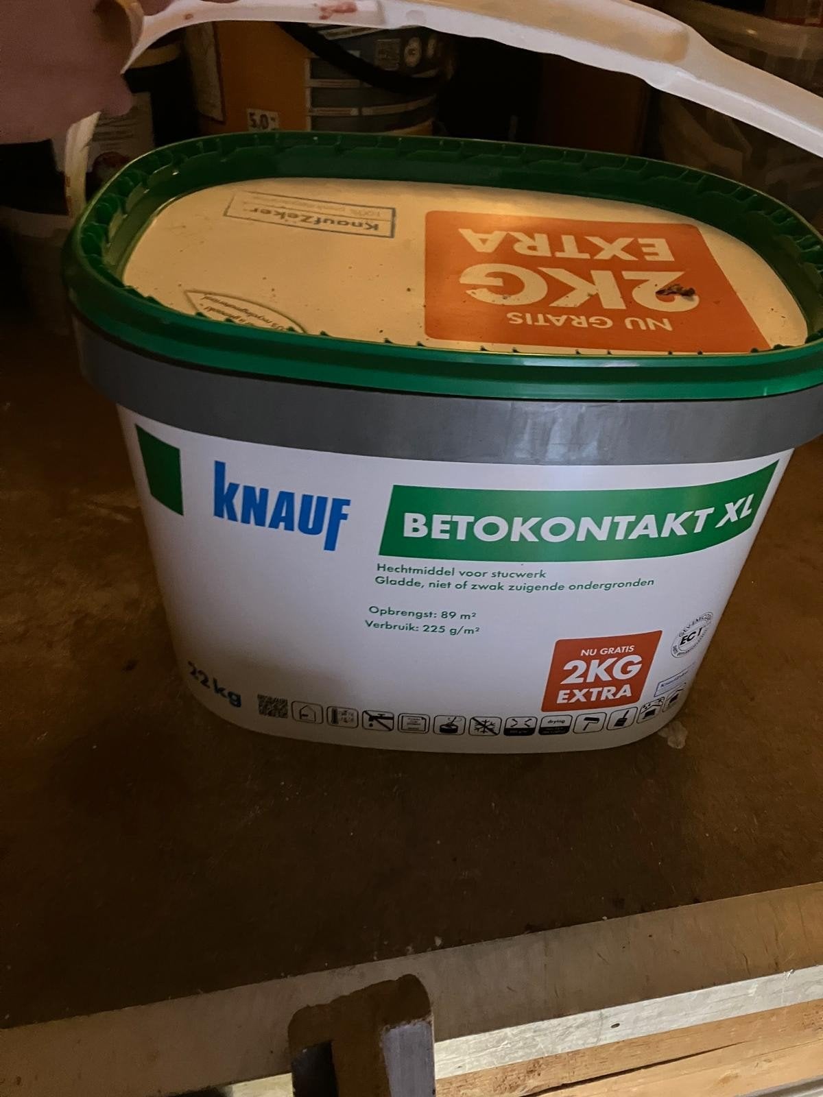 hechtmiddel voor stucwerk KNAUF, Ophalen, Nieuw, Wit