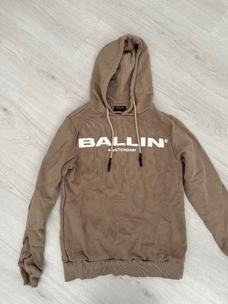 Beige Ballin hoodie maat XS, Beige, Ophalen of Verzenden, Zo goed als nieuw, Ballin