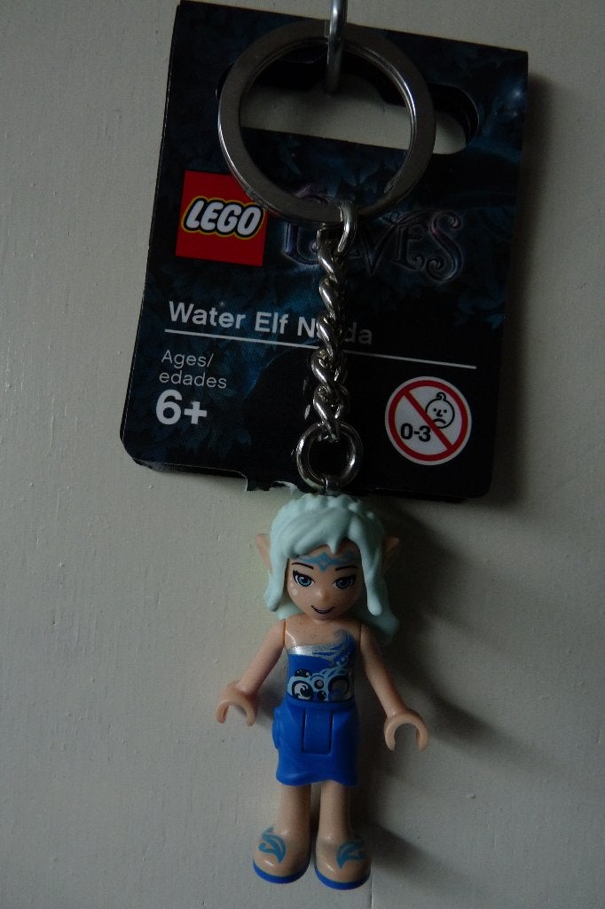 nieuw Lego sleutelhanger 853562 Elves – Naida de waterelf, Overige thema's, Lego, Nieuw, Ophalen of Verzenden