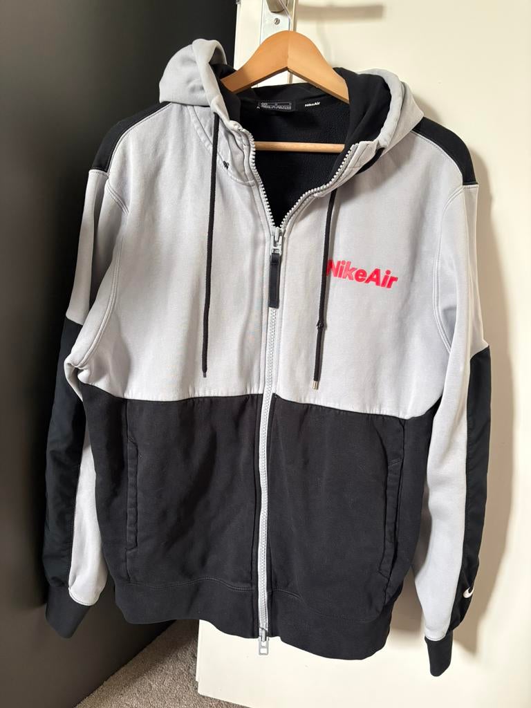 Nike Air vest grijs zwart heer heren maat M perfeete staat, Ophalen of Verzenden, Zo goed als nieuw, Maat 48/50 (M), Grijs