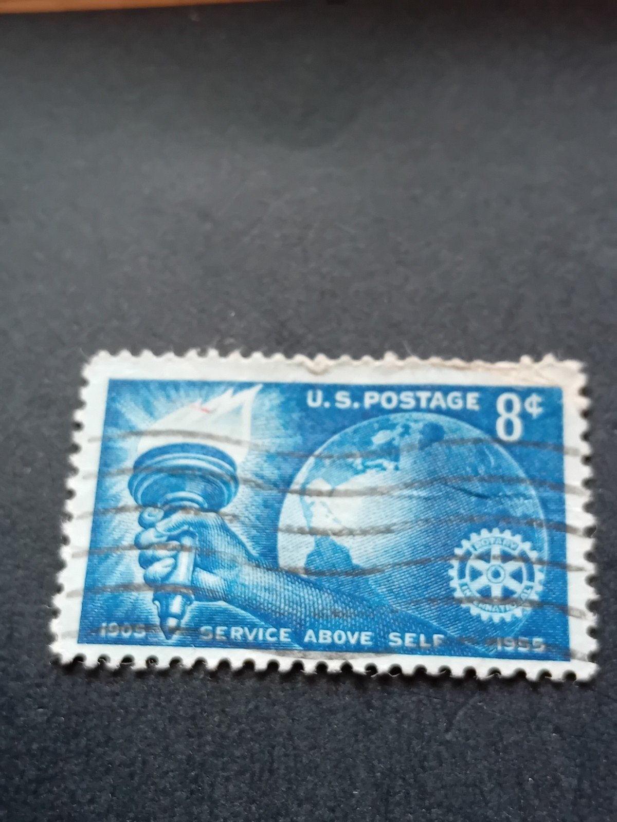 Amerikaanse postzegel Rotary International 1905-1955, Postzegels en Munten, Postzegels | Amerika, Ophalen of Verzenden, Noord-Amerika