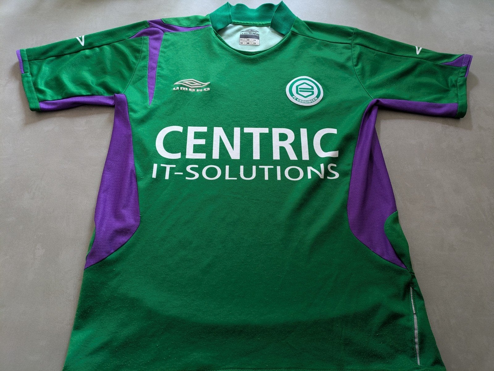 Voetbalshirt FC Groningen vintage shirt 2006 Zeldzaam, Ophalen, Zo goed als nieuw, Shirt