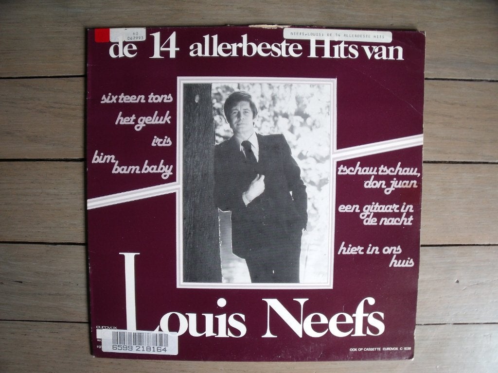 Louis Neefs - De 14 allerbeste hits van Louis Neefs, LP, Gebruikt, Overige genres, Ophalen of Verzenden