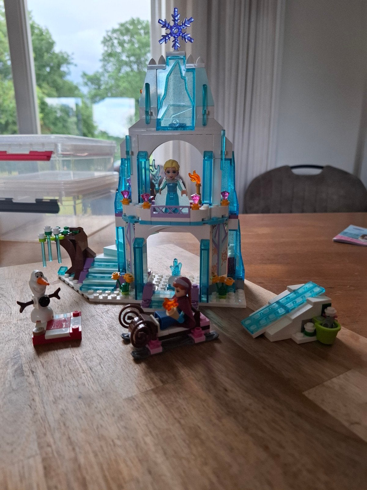Lego Disney Frozen Elsa's Sprankelende IJskasteel (41062), Compleet, Gebruikt, Lego, Ophalen of Verzenden
