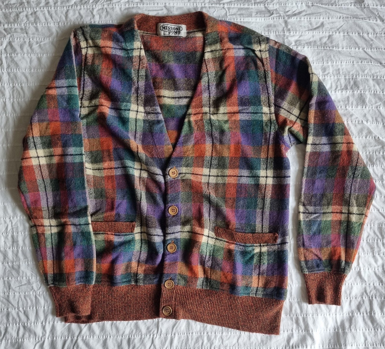 MISSONI UOMO Vest/Trui - Wolmix - Maat M/L, Ophalen of Verzenden, Zo goed als nieuw, Maat 48/50 (M), Grijs
