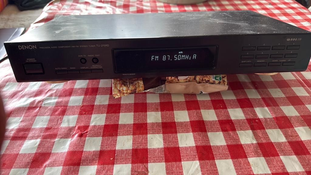 Denon TU-215RD Stereo Tuner - Goede staat, Ophalen, Gebruikt, Denon Germany, Analoog