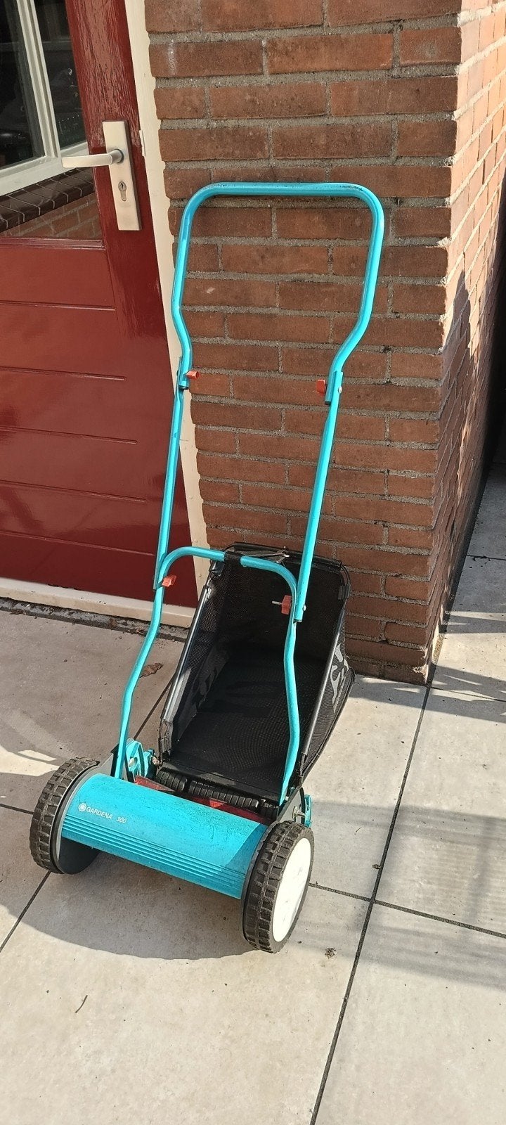 Gardena 300 Handgrasmaaier met Opvangzak, Tuin en Terras, Ophalen, Gebruikt, Handgrasmaaier, Opvangzak