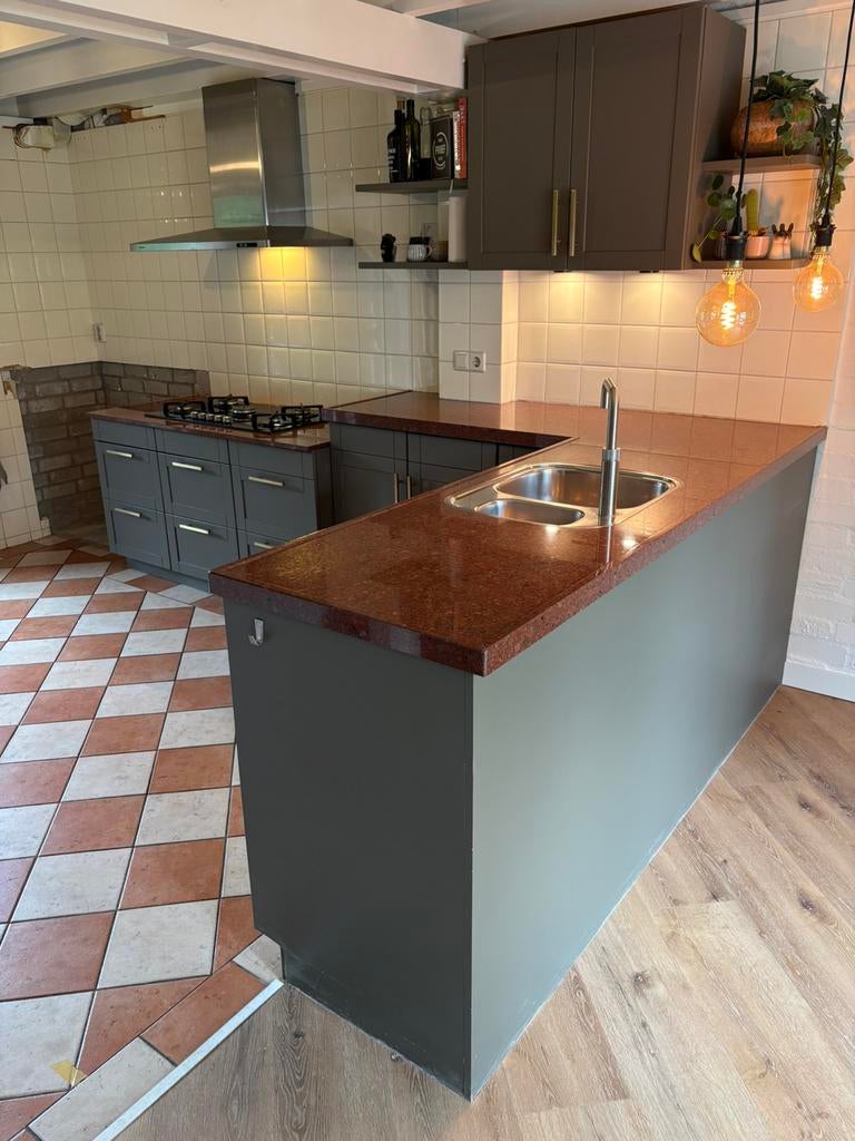Keukenblok, Huis en Inrichting, Ophalen, Gebruikt, Overige typen, Graniet of Steen