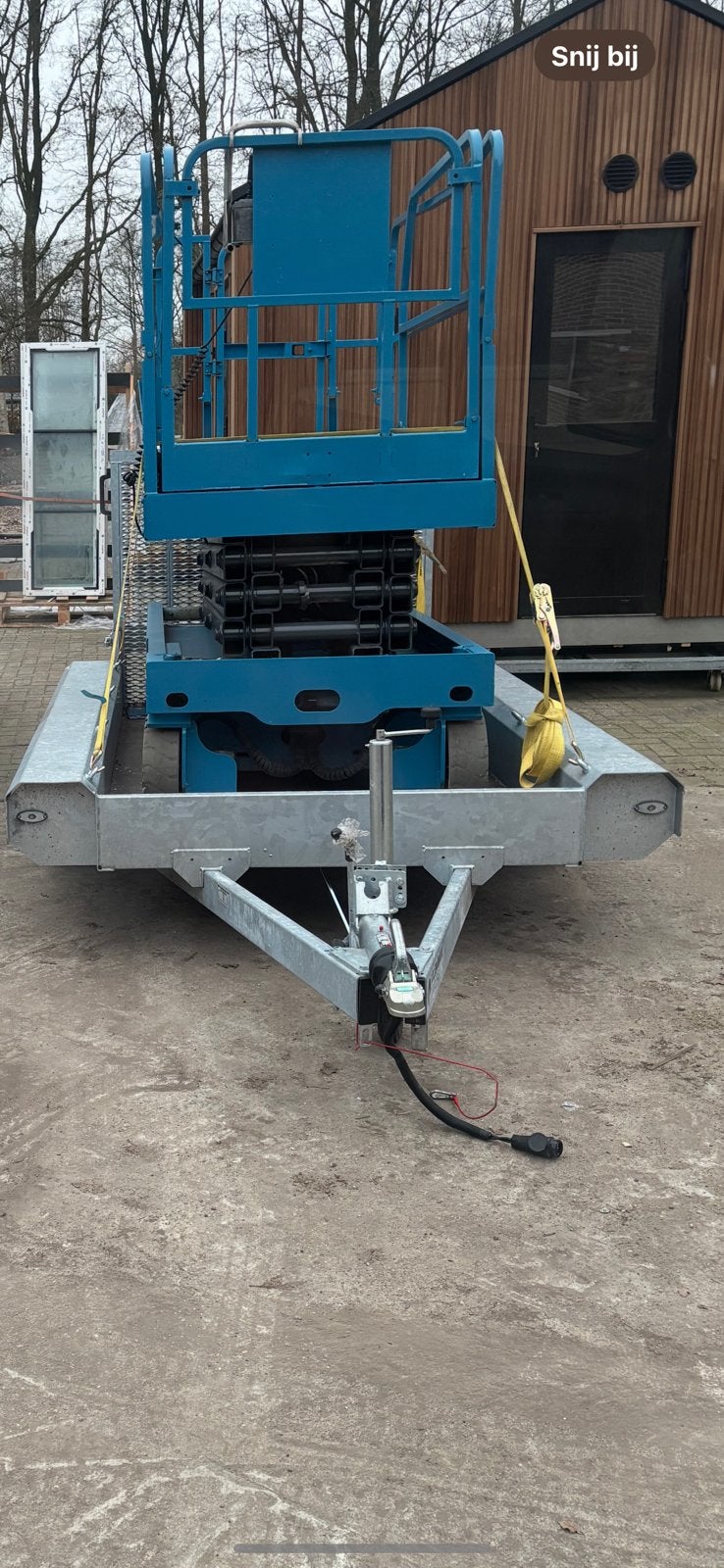 Machinekar+ 12 m genie hoogwerker, Ophalen of Verzenden, Zo goed als nieuw