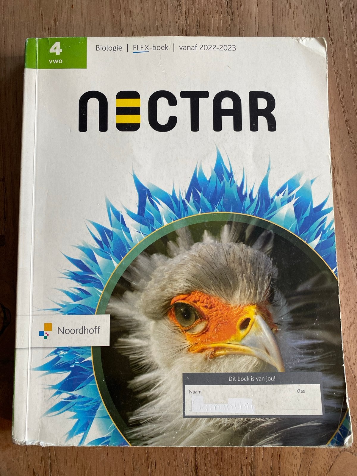 Nectar Biologie FLEX-boek 4 VWO (2022-2023), Boeken, Ophalen of Verzenden, Gelezen, VWO, Biologie