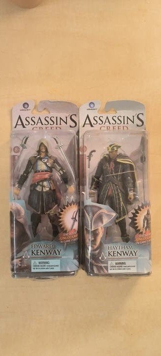 Assassin's Creed Edward & Haytham Kenway actiefiguren, Ophalen of Verzenden