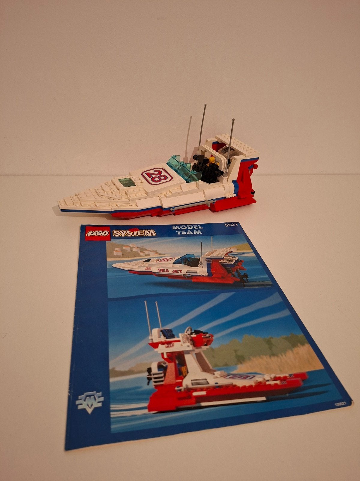 Lego system 5521 compleet met boekje, Kinderen en Baby's, Speelgoed | Duplo en Lego, Overige thema's, Lego, Compleet, Ophalen of Verzenden