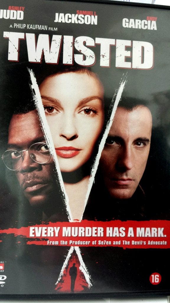 twisted  ( samuel j jackson en andy carcia ), Alle leeftijden, Ophalen of Verzenden, Zo goed als nieuw, Actiethriller