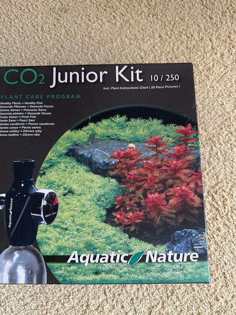 CO2 junior kit, Kreeft, Krab of Garnaal, Zoetwatervis, Schoolvis