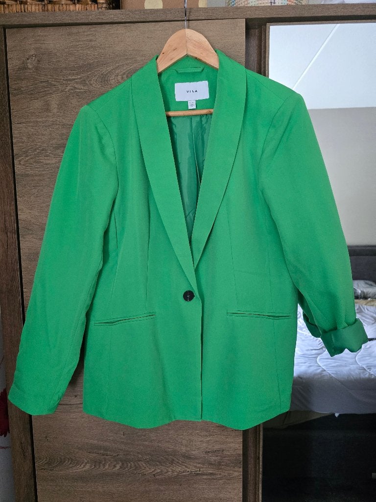 2 blazers maat 44, Kleding | Dames, Beige, Maat 42/44 (L), Ophalen of Verzenden, Zo goed als nieuw