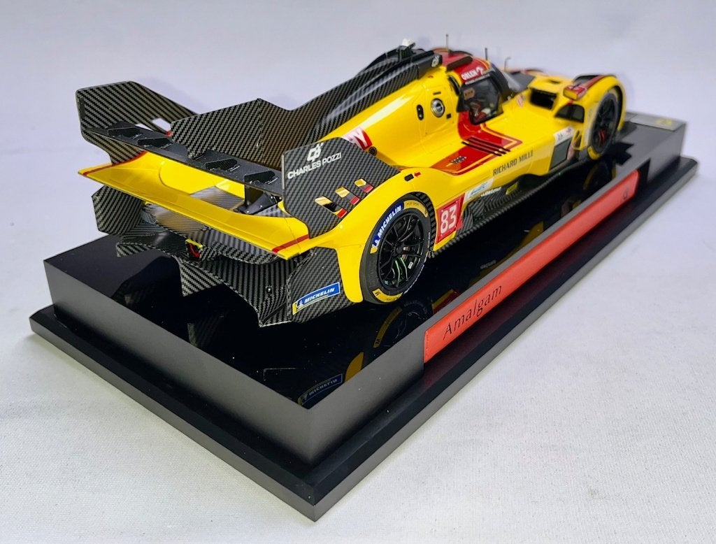 Ferrari 499P #83 LeMans 2025 Geel 1:18 van Amalgam, Hobby en Vrije tijd, Modelauto's | 1:18, Ophalen of Verzenden, Nieuw, Auto