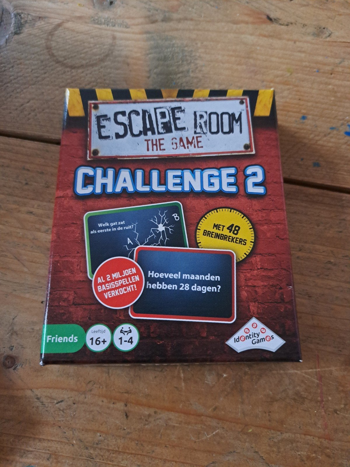 Escape Room The Game Challenge 2 - Bordspel, Een of twee spelers, Ophalen of Verzenden, Zo goed als nieuw, Identity Games