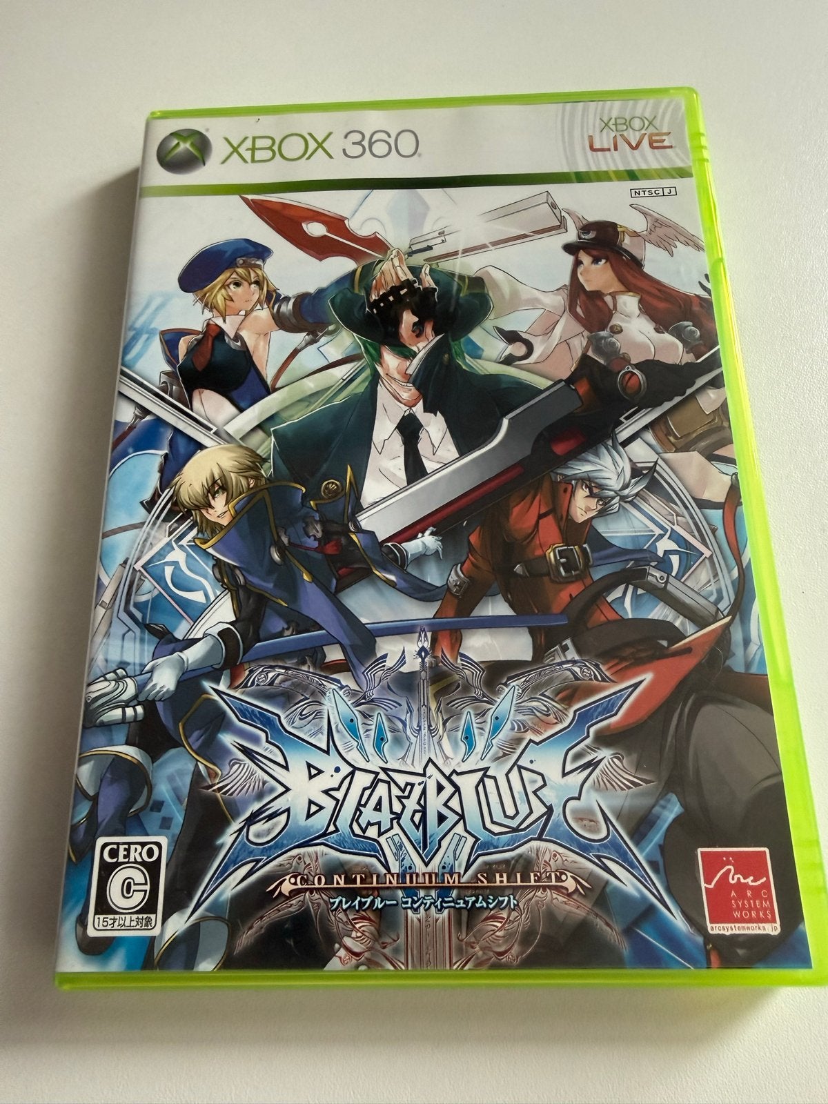 BlazBlue: Continuum Shift - Xbox 360 (Japanse import), Online, Vechten, 2 spelers, Ophalen of Verzenden