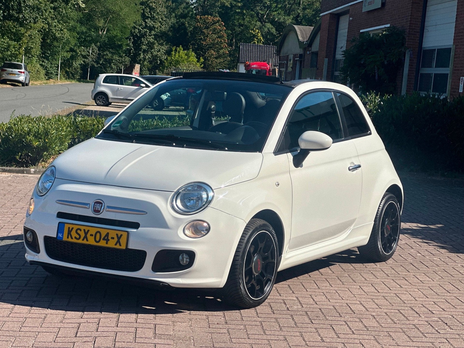 Fiat 500 1.2 cabrio sport, Auto's, Fiat, Dealer onderhouden, Gebruikt, 400 kg, Bedrijf