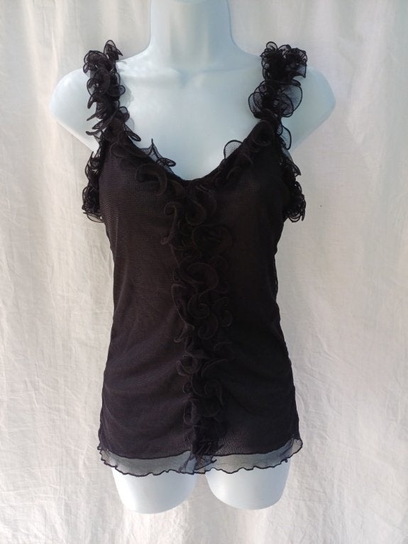 Gaaf zwart dames shirt mt M/L merk Luc Ce, Kleding | Dames, Maat 38/40 (M), Carnaval, ., Ophalen of Verzenden