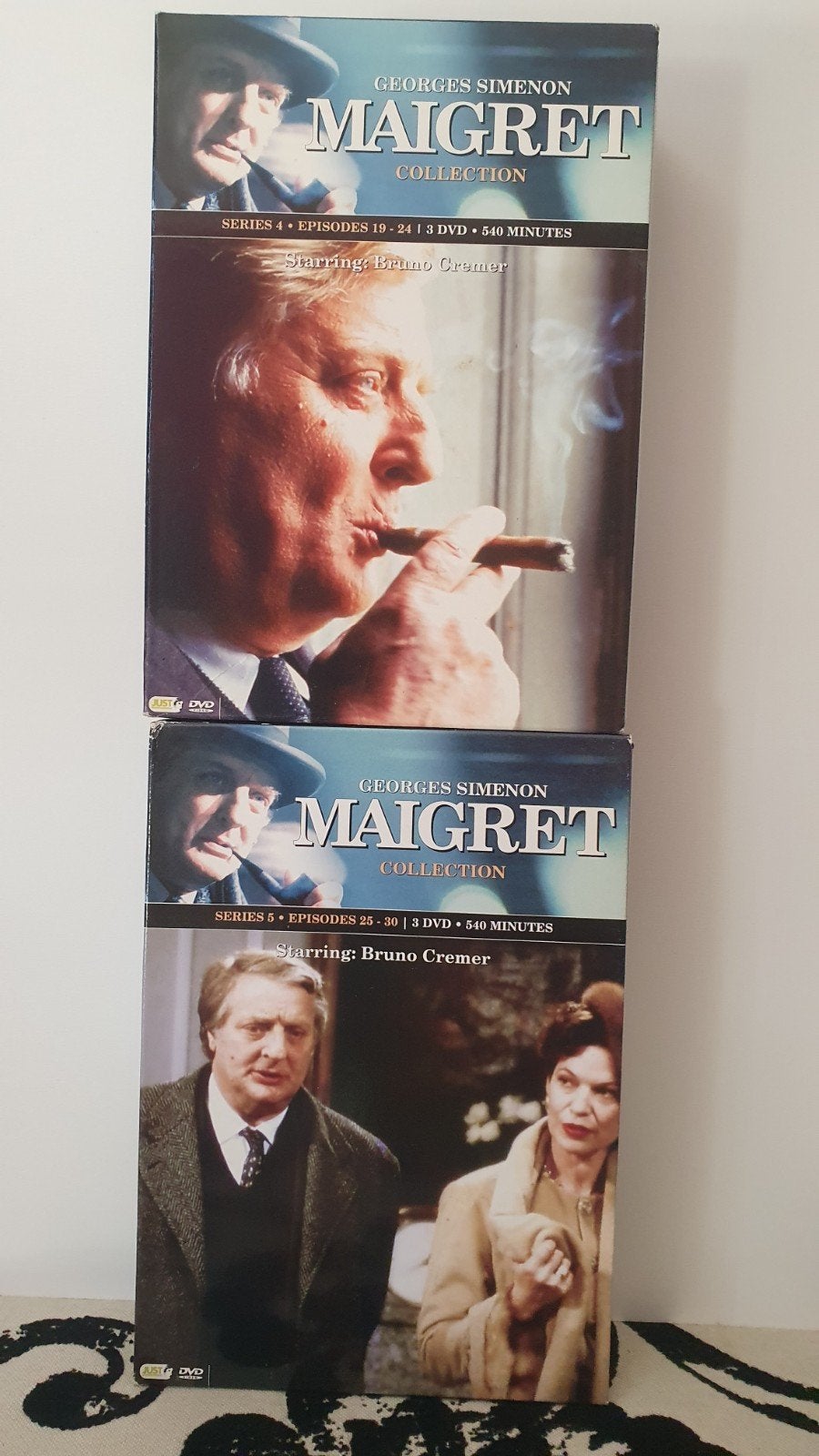 Maigret Collection Series 4 & 5 (Bruno Cremer) - 6 DVD's, Gebruikt, Nederlands, Ophalen of Verzenden, Frans