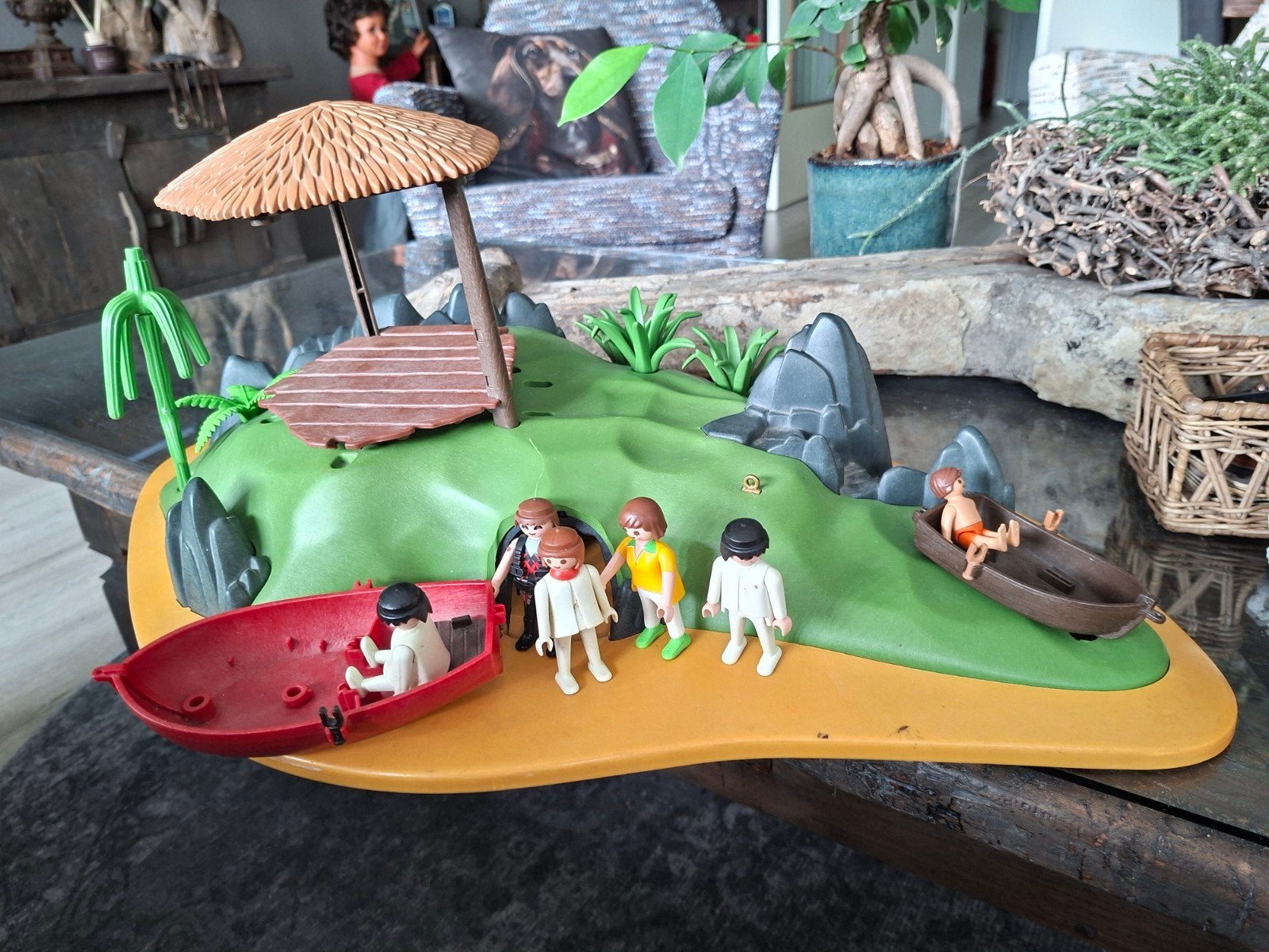 Playmobil pirateneiland, Ophalen of Verzenden, Gebruikt, Overige typen