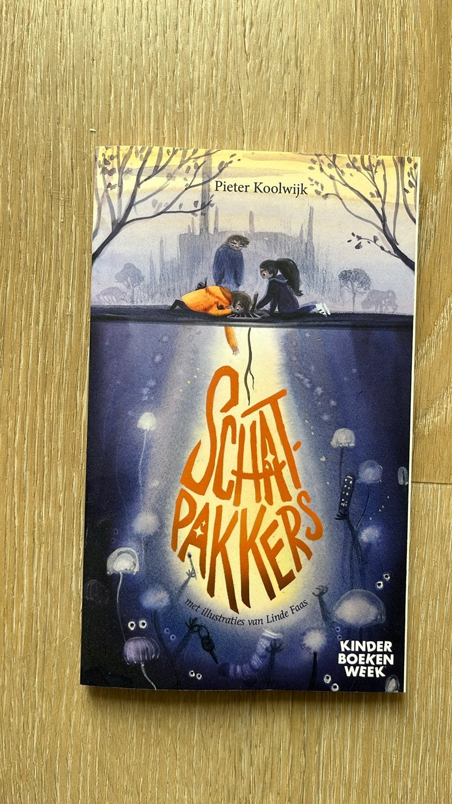 Schatpakkers - Pieter Koolwijk (Kinderboekenweek), Ophalen of Verzenden, Zo goed als nieuw, Fictie
