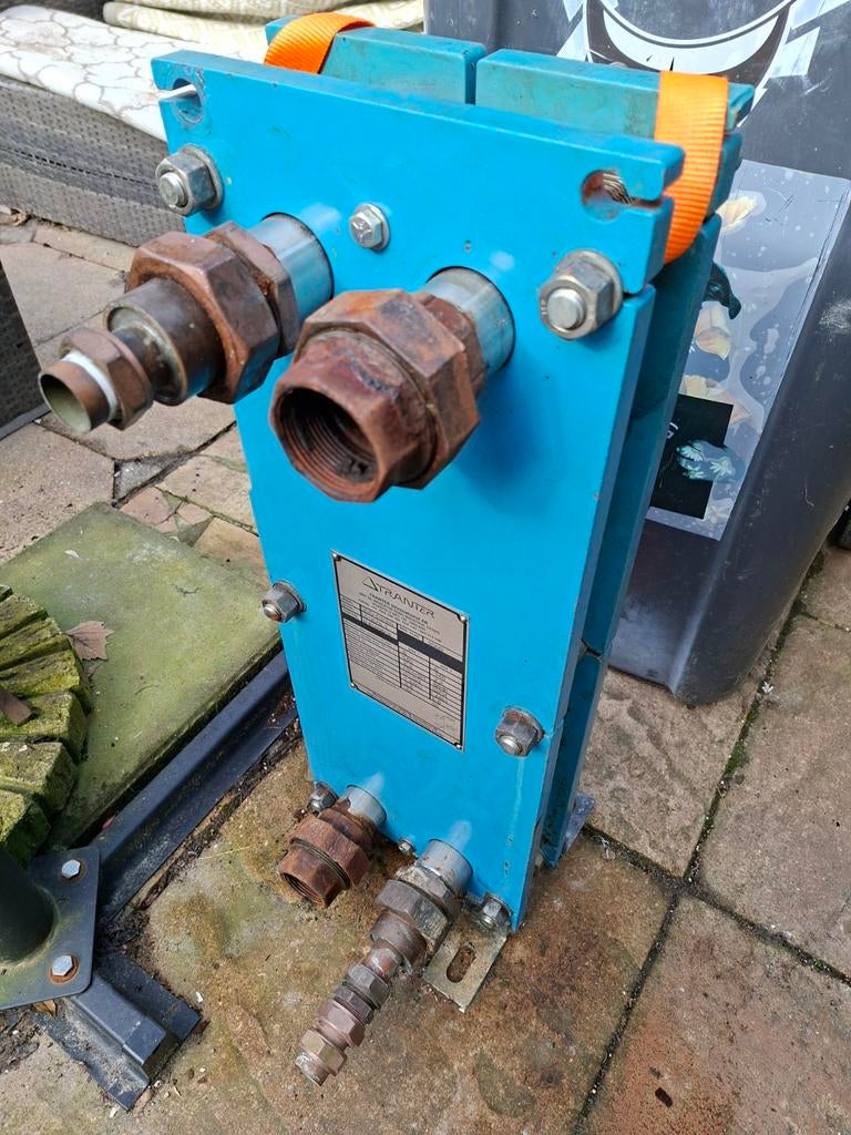 Warmtewisselaar, Ophalen