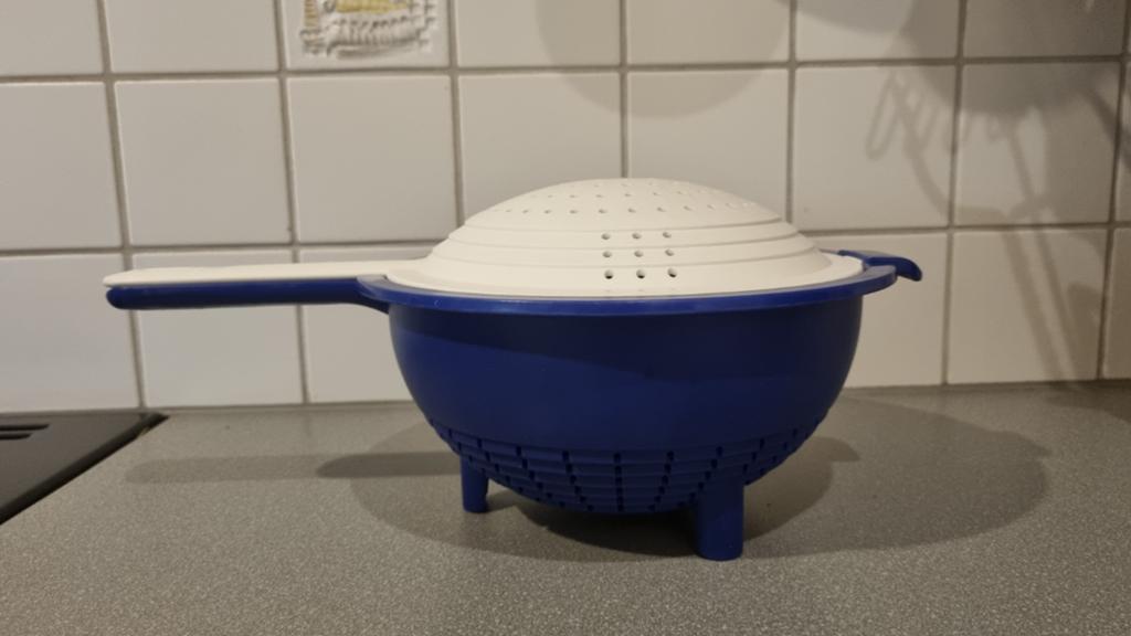 Handig duo vergiet Tupperware, Huis en Inrichting, Ophalen of Verzenden, Zo goed als nieuw, Overige typen