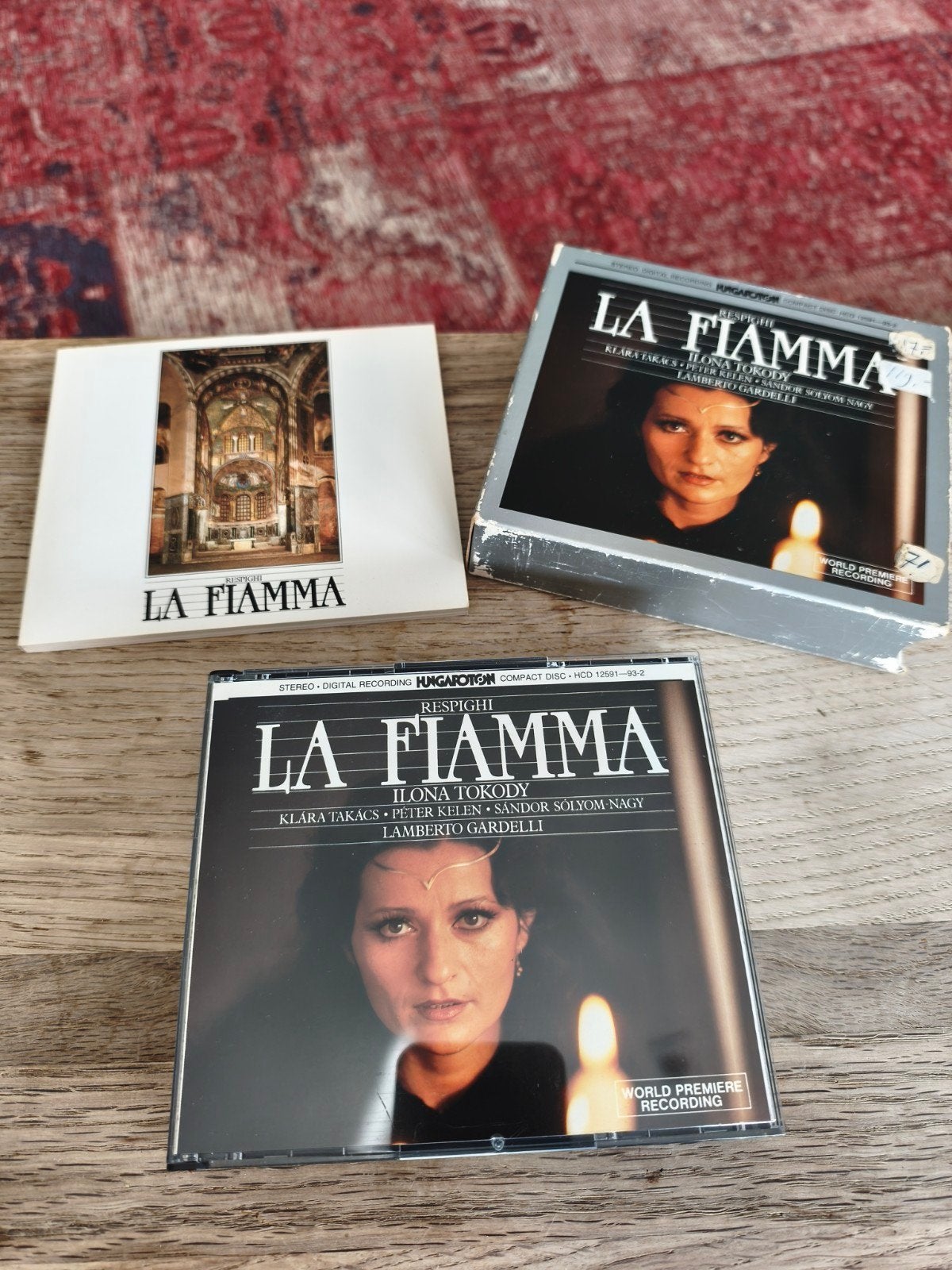 Respighi - La Fiamma - Zeldzame 3CD box Hungaroton World Pre, Ophalen of Verzenden, Gebruikt
