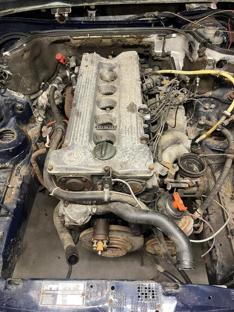 Mercedes w126 280 se motor 1982, Ophalen