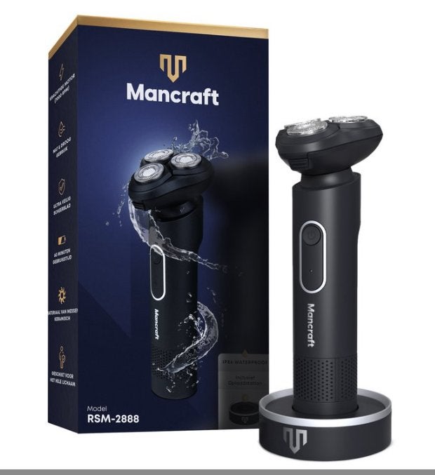elektr-scheerapparaat Mancraft 3 in 1, Ophalen, Zo goed als nieuw, Scheren en Epileren