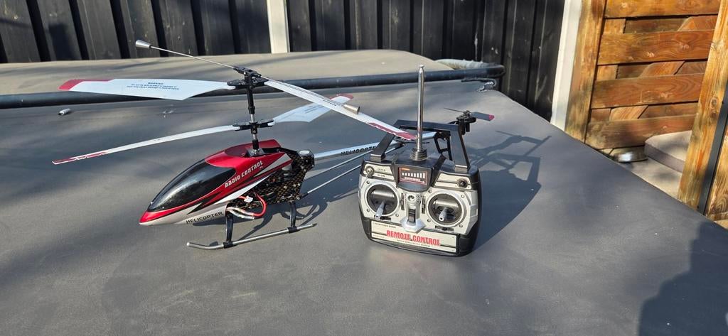 RC Helikopter met afstandsbediening en oplader, Gebruikt, RTF (Ready to Fly), Helikopter, Ophalen