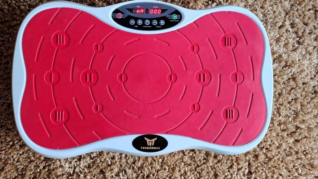 Trilplaat Fitness Body Vibro Pro Fitness, Sport en Fitness, Ophalen, Trilplaat, Metaal, Benen