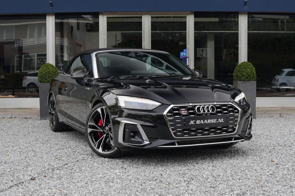 Audi S5 Cabrio 3.0 TFSI Quattro, Auto's, Audi, Gebruikt, 2995 cc, 4 stoelen, Zwart